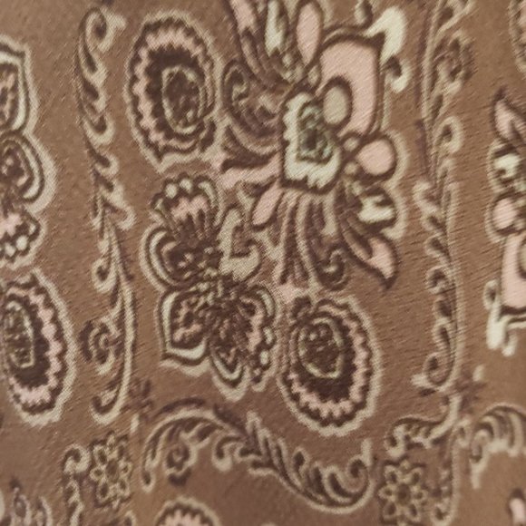 Ann Taylor Loft Pink and Brown Dress - Picture 4 of 4